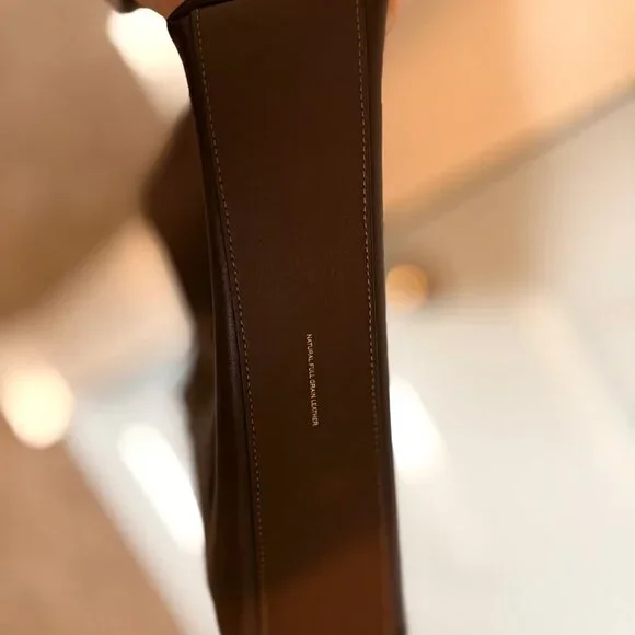 Coach Brooklyn 28 Maple Leather Shoulder Bag - Picture 3 of 7